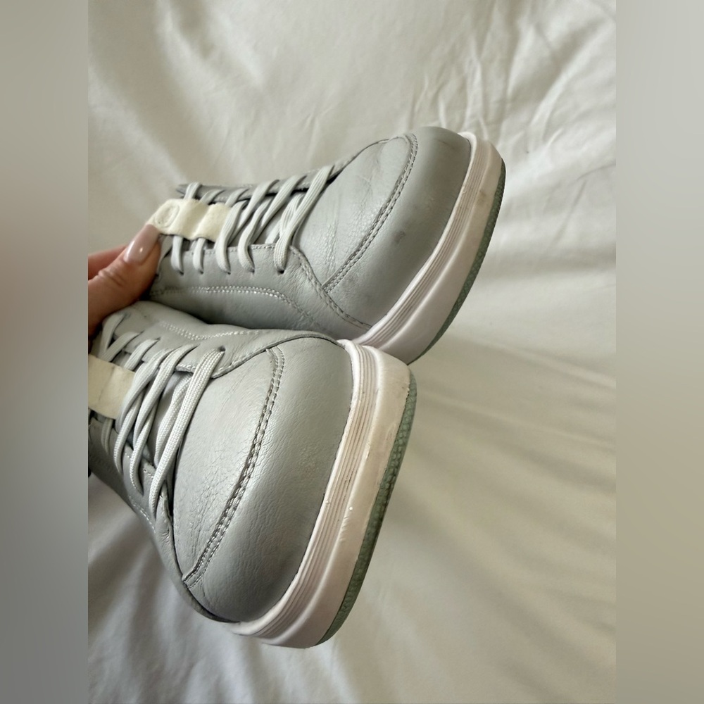 KIZIK | Women’s SZ 10.5 | Gray Sydney Sneakers | HARBOR MIST Comfort - Picture 3 of 11